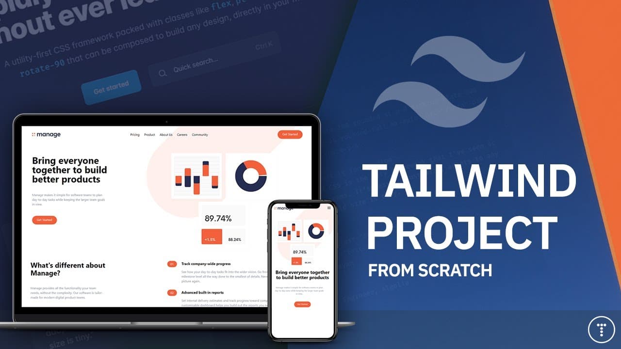 Tailwind CSS Full Course - Build Modern Websites